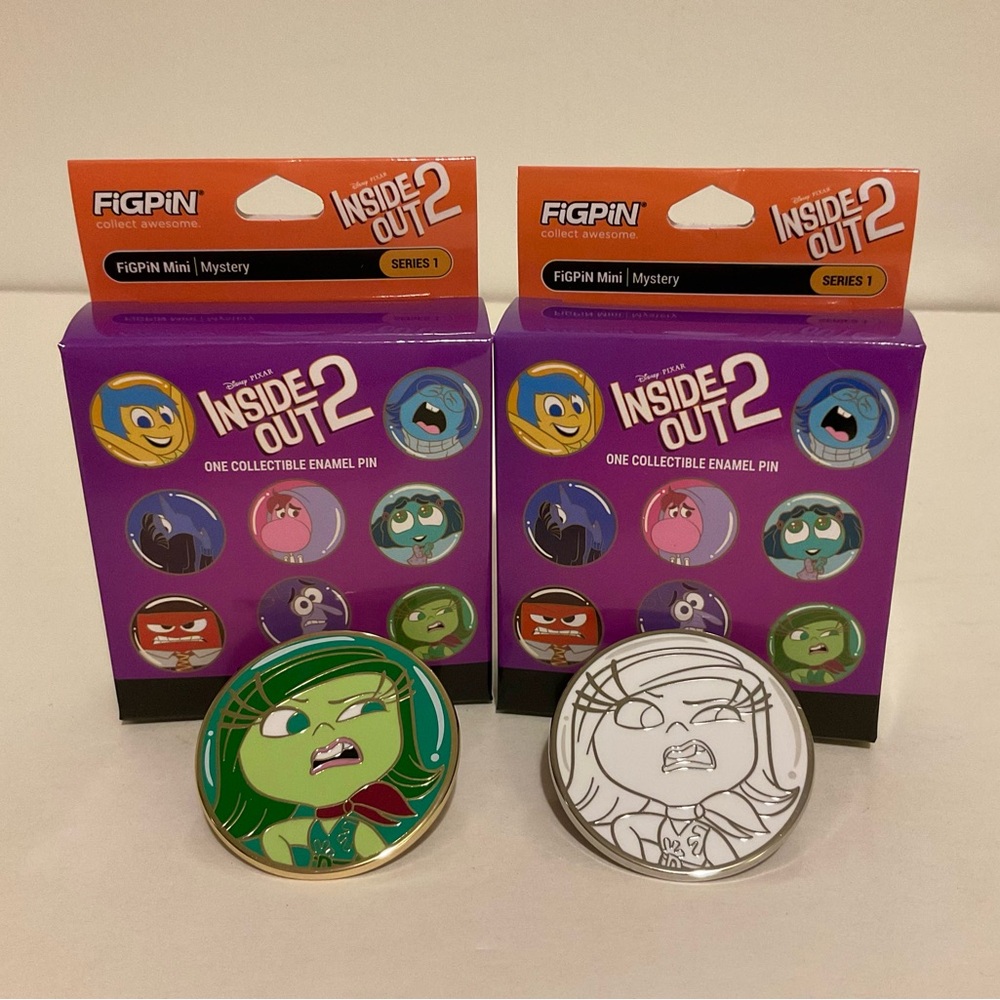 Inside Out 2 FigPin set DISGUST